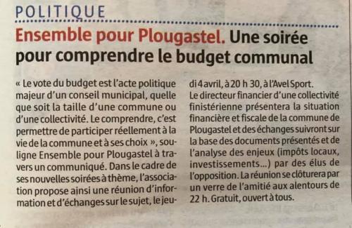 20190329 - Une soirée pour comprendre le budget communal